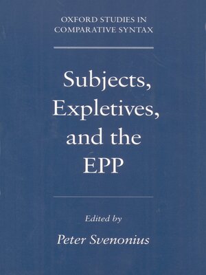 cover image of Subjects, Expletives, and the EPP